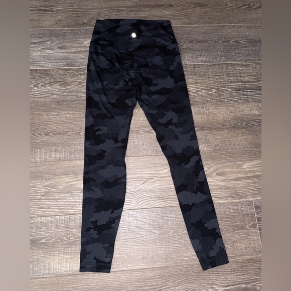 Rare Lululemon Align HR Heritage 365 Camo Deep Coal Multi 28” Size:6 - Picture 5 of 10